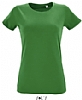 Camiseta Mujer Regent Fit Sols - Color Verde Pradera